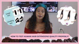 How to test human hair extensions quality properly | Mic Hair Company