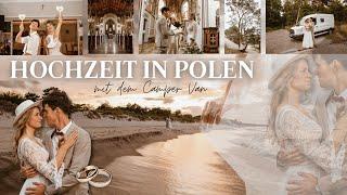 Hochzeit in Polen / Heiraten im Ausland / Kirchliche Trauung / Camper Van #3