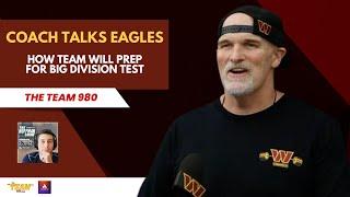 Dan Quinn Talks Top Eagles-Commanders Storylines Ahead of TNF