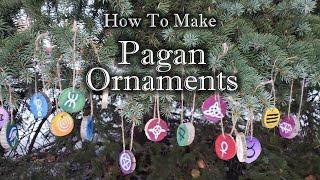 Pagan Yule Ornaments DIY, Yule Tree,  🪄Pagan Crafting