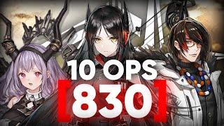 [Arknights] CCB2 Underdawn Risk 830 10ops