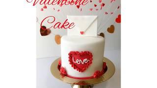 Valentine cake,heart cake tutorial ,Red velvet cake recipe ⤵️,red velvet torte,Fondant verzieren.