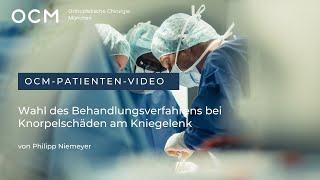 OCM | Patienteninformation | Welche Verfahren zur Knorpeltherapie gibt es?