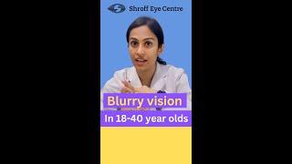 18-40 yo & blurry vision?  #dontignore #shortsindia #besteyedoctorindelhi