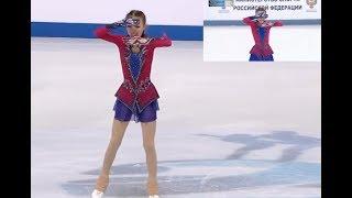 Anna Shcherbakova WJC and Russian Nationals 2019