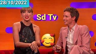 FULL Graham Norton Show 28/10/2022 Bono, Taylor Swift, Eddie Redmayne, Alex Scott, Lady Blackbird