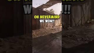 Oh Wait, Nevermind... We Won! #shorts #huntshowdown #clips #gaming #shortsvideo #shortsviral #hunt