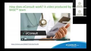 Improving access to specialist advice using eConsult