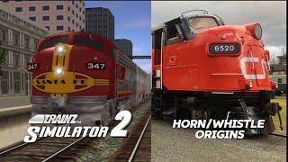 Trainz Simulator 2 Horn/Whistle Origins [MOST VIEWED VIDEO!!]