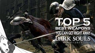 Dark Souls Remastered: Top 5 Best Starting Weapons (And How To Get Them)