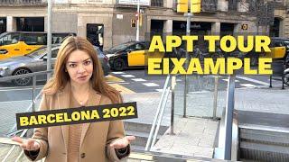 BARCELONA APARTMENT tour   Is rent in EIXAMPLE  cheap?