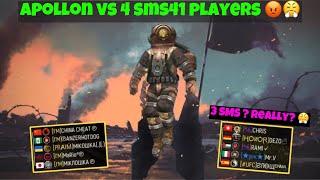 APOLLON vs 4 SMS41 players  very annoying games #tacticool #tacticoollatino #tacticoolthailand