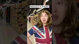 American vs British Pronunciation @helen_christie  #comedy #shorts