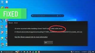 How To Fix Steam Disk Write Error (2 Minutes Fixed)