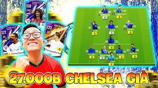 Phá 27.000 Tỷ BP Tươi I Love Xây Dựng Siêu Đội Hình CHELSEA GIÀ KHỦNG NHẤT FC ONLINE Lương 265