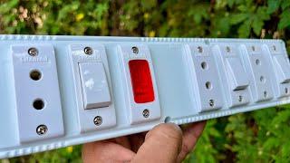 Extreme large switch board connection | A big switch board looping connections |