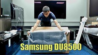 Samsung DU8500 Unboxing, Setup, Test and Review with 4K HDR Demo Videos 43DU8500