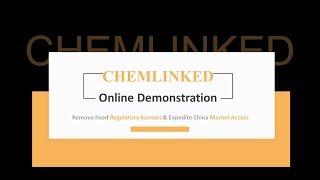 ChemLinked Food Portal Online DEMO