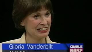 Gloria Vanderbilt Job İnterview On Charlie Rose 1996 & GodDamn Black Males Are DUMB Component