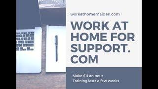 One Job Minute: Work at Home with Support.com as a Tech