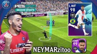 NEYMAR 99 Rated Review the skills master  pes 2021 mobile