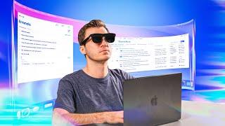 I Wore Smart AR Glasses with a MacBook for 1 Month! | XREAL One