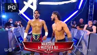 FULL MATCH - THE NEW DAY VS MUSTAFA ALI & MANSOOR