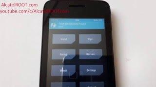 Alcatel PIXI 3 Flashing TWRP recovery on all variants