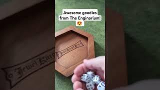 Huge thanks to The Enginarium for sending me a box of lovely hobby goodies!! #dicetray