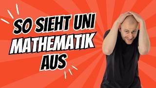 Solche Matheaufgaben rechnet man in der Uni 