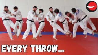 Judo Throw Compilation || Every Throw From Using Ashi Waza