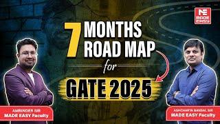 GATE 2025 Preparation Strategy | Study Plan | Complete Roadmap | Expert Tips | MADE EASY