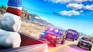 Police Motorcade Attacks | BeamNG.Drive