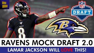 Baltimore Ravens Mock Draft That Lamar Jackson Will LOVE | Baltimore Ravens Draft Rumors