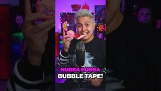 Eating an ENTIRE Hubba Bubba Tape! 🫧 | #ASMR #shorts