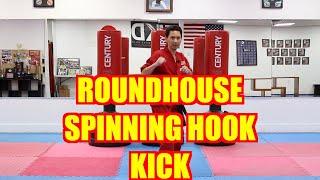 KARATE Lesson 12 - Roundhouse and Spinning Hook Kick