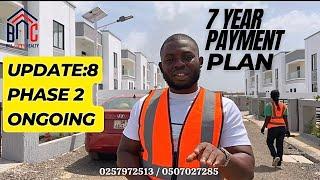 Update 8: 2nd phase of 7year payment plan gated community over 100 homes//Accra Ghana