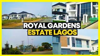 LAGOS NIGERIA | ROYAL GARDENS ESTATE |  BEAUTIFUL ESTATE IN AJAH LAGOS  Ep.2