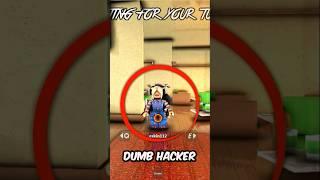 DUMBERER HACKER in MM2 Halloween Roblox #roblox #mm2 #murdermystery2