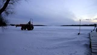 Cleaning The Snow Off Varty Lake Time Lapse