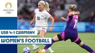 Back-to-back Wins for USA  | Women’s football group stage ️ | Paris 2024 highlights