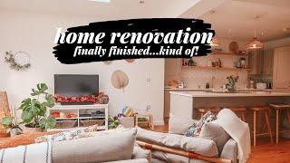 HOME RENOVATION UPDATE - FINALLY FINISHED! KIND OF!