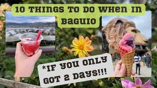 [Eng] 10 Things YOU NEED to do when in BAGUIO(When you only got 2 DAYS!!!) | doc jean's travels