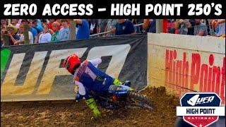 Haiden Deegan DOMINATES High Point! What Happened to Hymas?? Raw Footage 250 Class Motos