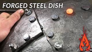 Blacksmithing - Making a Forged Steel Dish