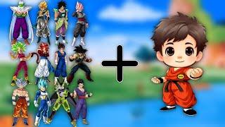 Dragon Ball Super All Characters in ( CHIBI ) Mode | DBZ DBS 2024 Cre4U