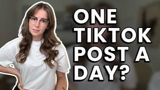 How to post on TikTok EVERY DAY this week using only ONE content idea