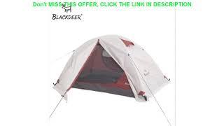 Review Blackdeer Archeos 2P Backpacking Tent Outdoor Camping 4 Season Tent With Snow Skirt Double L