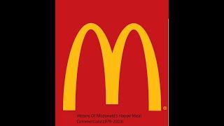 History Of McDonald's Happy Meal Commercials(1979-2023)