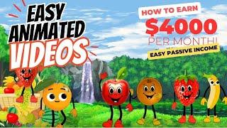 Make $4000 by Creating Kids Learning Animation (The Easiest Way)